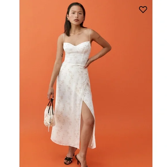 Reformation Kourtney Dress in Riso Floral NWOT 4 Reformation Kourtney Dress in Riso Floral NWOT 4